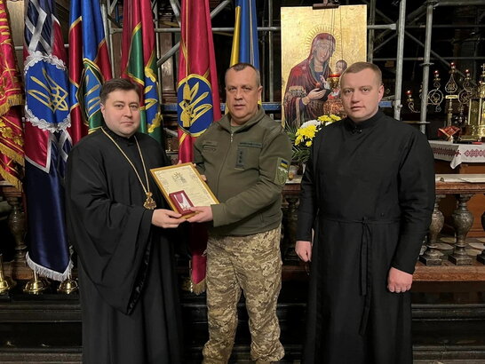 Командир львівської тероборони отримав відзнаку "Золотий Хрест"