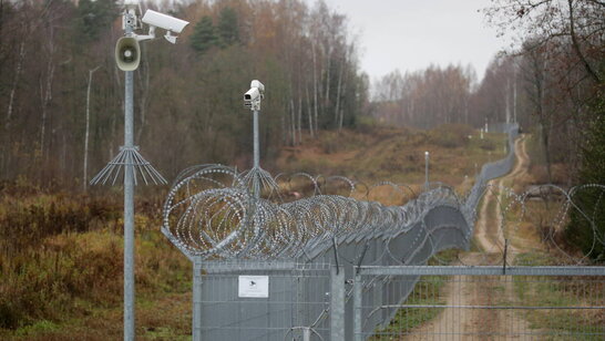 На кордоні Польщі і білорусі завершують будівництво електронного бар’єра
