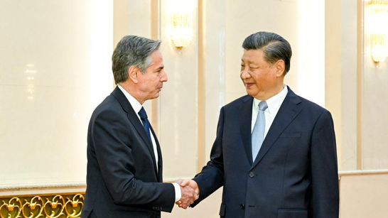 Сі Цзіньпін зустрівся з держсекретарем США Блінкеном
