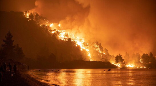 Лісові пожежі у Греції: гасити полум'я допомагають 10 країн ЄС