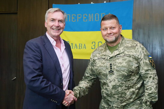 Очільник Генштабу Великої Британії Тоні Радакін прибув до України
