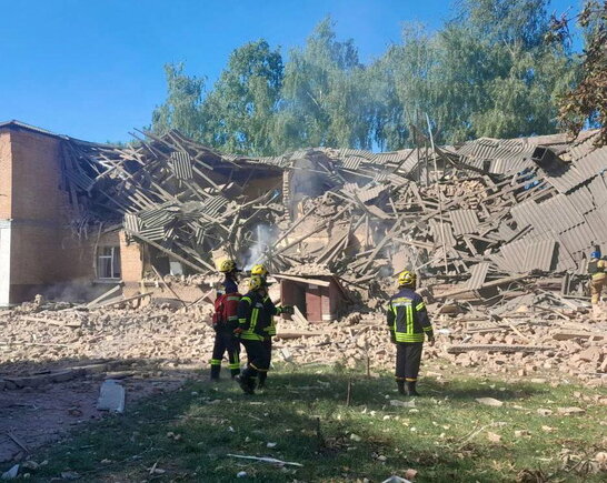 Приліт "Шахеда" по Сумщині: знищено будівлю школи, загинуло двоє вчителів