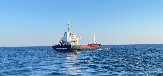 З порту Одещини вийшло судно 3 тисячами тонн пшениці