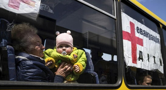З Херсонщини евакуювали 42 жителів, восьмеро з них - діти