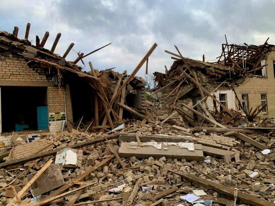 Росіяни обстріляли Херсонщину: знищена школа та пошкоджені приватні будинки