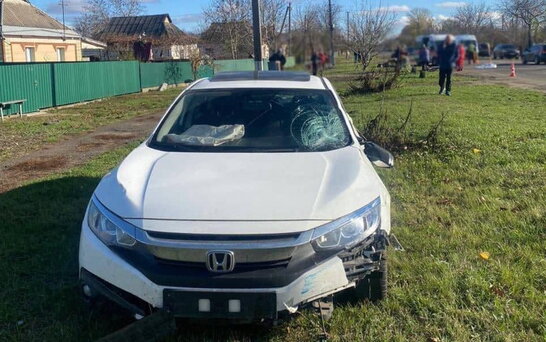 На Черкащині неповнолітній водій збив двох дітей