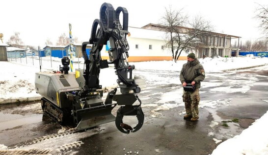 Україна отримала від швейцарської компанії 60 машин для розмінування