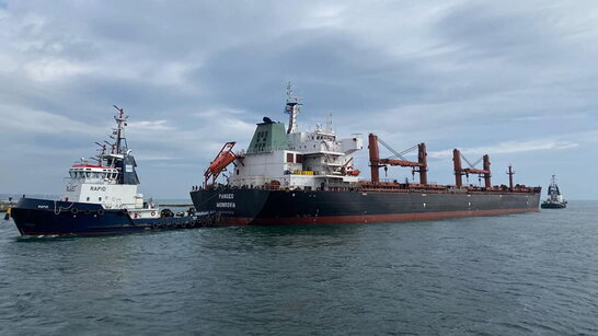 Українським морським коридором переправлено вже понад 10 мільйонів тонн вантажів