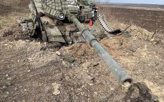 За рік СБУ знищила понад 500 російських танків