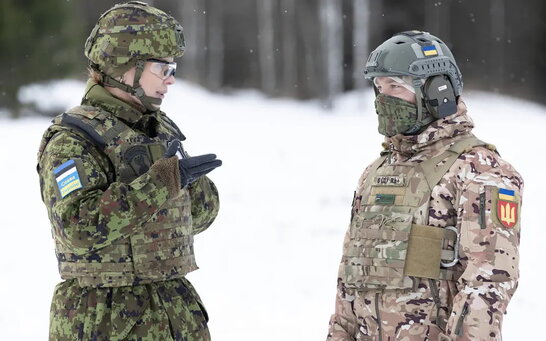 В Естонії за два роки пройшли навчання 1300 українських військових