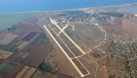 Знищення російської бази на аеродромі Саки підтверджено супутниковими знімками