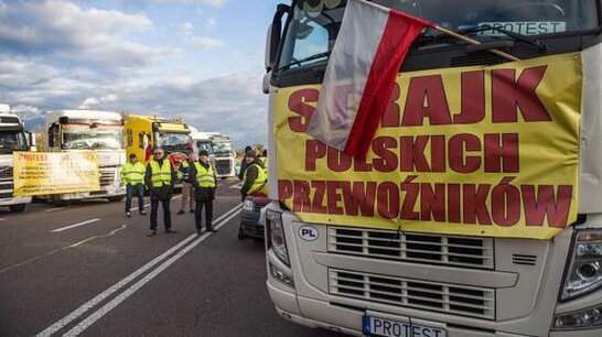 Польські перевізники анонсували поновлення блокади кордону України