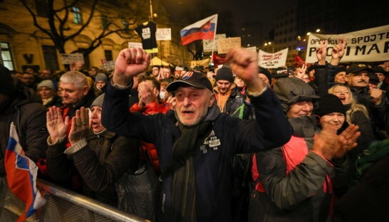 У Словаччині пройшов протест проти уряду Фіцо