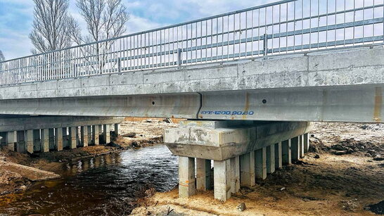 На Київщині відбудували міст, який зруйнували окупанти