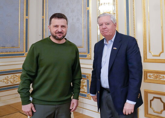 Зеленський зустрівся із сенатором Гремом: обговорили роль американської допомоги Україні