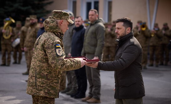 Президент вручив нагороди бійцям Нацгвардії