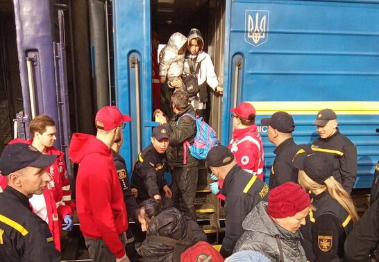 Рівненщина прийняла другий евакуаційний потяг з Донеччини