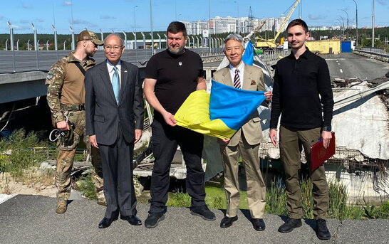 Міністр освіти та науки Японії відвідав Ірпінь і Бучу
