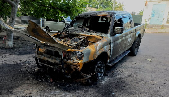 Цьогоріч в Україні зафіксували 266 підпалів військових авто