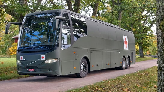 Україна отримала від Норвегії військові автобуси швидкої допомоги