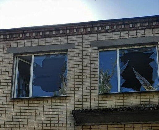 Російські війська вранці обстріляли дитячий садок у Дніпровському районі Херсона
