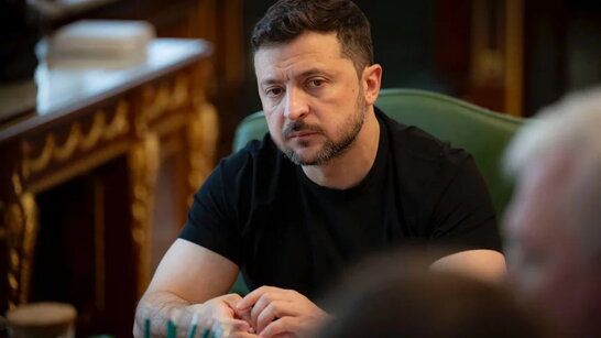 Зеленський скликає нараду після російського удару по навчальному підрозділу ЗСУ на Дніпропетровщині