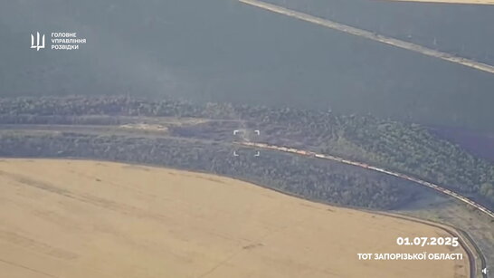 ГУР і партизани двічі підірвали залізницю росіян на ТОТ Запоріжжя