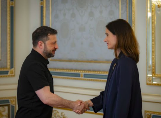 Президентка Нацради Швейцарії Мая Рінікер розповіла про ніч в укритті у Вінниці