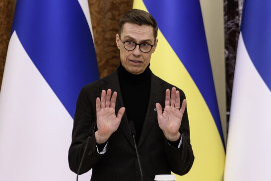 Президент Фінляндії Александр Стубб посів друге місце на змаганнях з триатлону