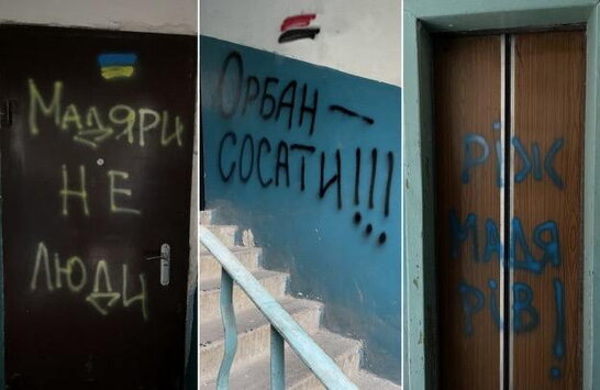 Антиугорські написи в підʼїздах Мукачева: Київ відреагував