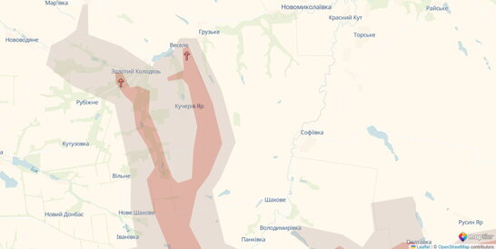 Росіяни просунулися поблизу низки сіл на Донеччині - DeepState