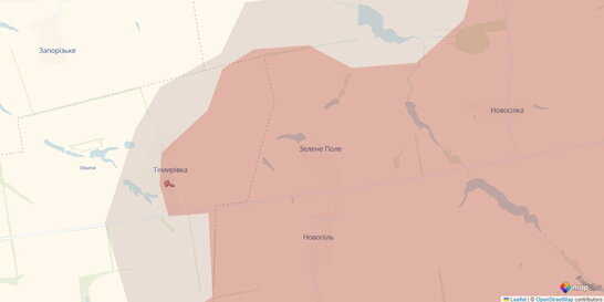 Росіяни просунулися біля низки населиних пунктів на Запоріжжі та Донеччині, — DeepState