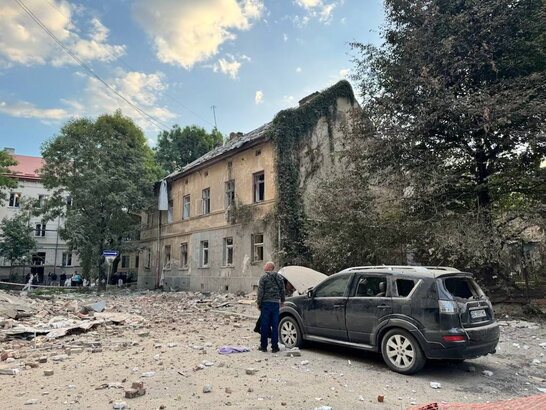 Російська атака на Львів: одна людина загинула, ще троє постраждали