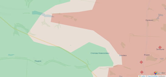 Російські війська просунулися поблизу кількох населених пунктів на Харківщині та Запоріжжі, – DeepState