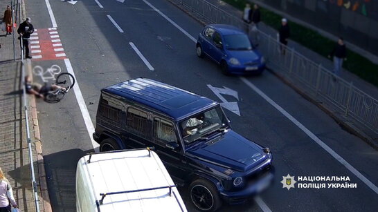 Конфлікт на велодоріжці закінчився госпіталізацією велосипедиста в Києві