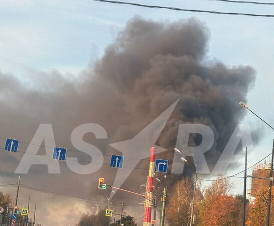 У Ярославлі спалахнула пожежа на одному з найбільших НПЗ Росії
