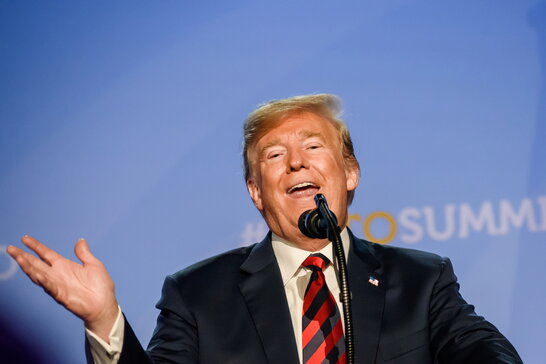 На індійському фестивалі Трампа зобразили демоном, переможеним богинею