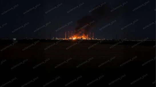 В Оренбурзькій області РФ безпілотники атакували газовий завод — виникла пожежа