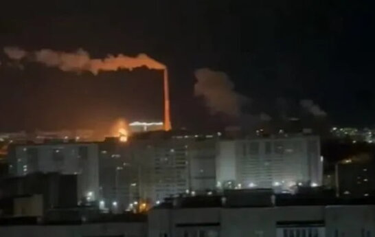 Орловська ТЕЦ палає після нічної атаки у Росії