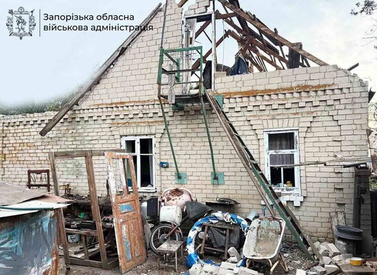 Росіяни завдали понад 700 ударів по Запорізькій області: пошкоджено житло та інфраструктурні об'єкти