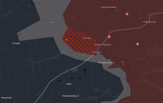 Російські війська окупували Павлівку на Запоріжжі та просунулися біля кількох населених пунктів — DeepState