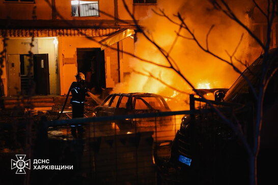 Масована атака дронами по Харкову: десятки поранених і масштабні пожежі