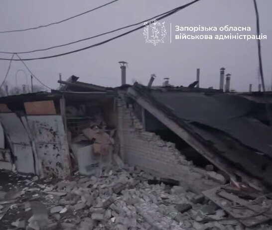 Ранковий удар по Запоріжжю: пошкоджено житловий будинок та гаражний кооператив