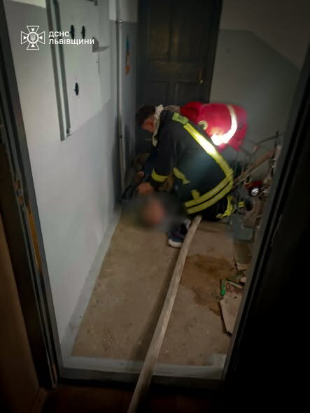 У Стрию під час пожежі в багатоповерхівці загинув 74-річний чоловік