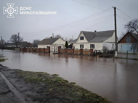 Негода на Миколаївщині: підтоплено 17 населених пунктів