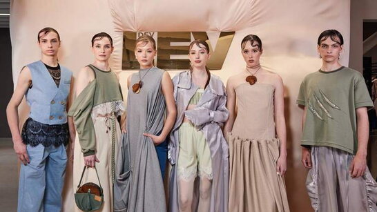 Рух, що створює форму: артперформанс LEV Development і Starchak на Lviv Fashion Week
