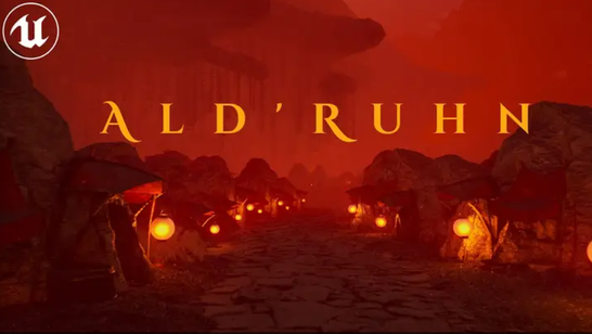 Художник оживив місто Альд'рун з Morrowind у реалістичному масштабі