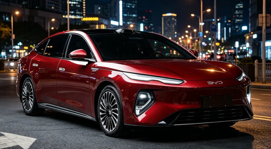 Новий BYD Seal 08: до 684 к. с., до 1660 км ходу і зарядка за 9 хвилин