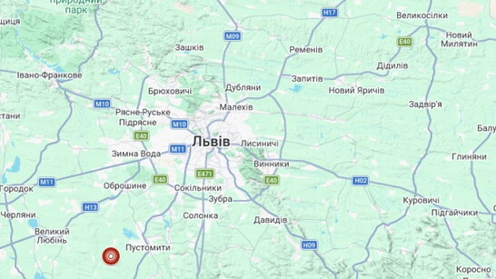 На Львівщині зафіксували землетрус магнітудою 2,8 бала