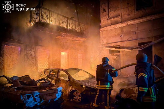 На Одещині під час повторного обстрілу пошкодило автобус із дітьми